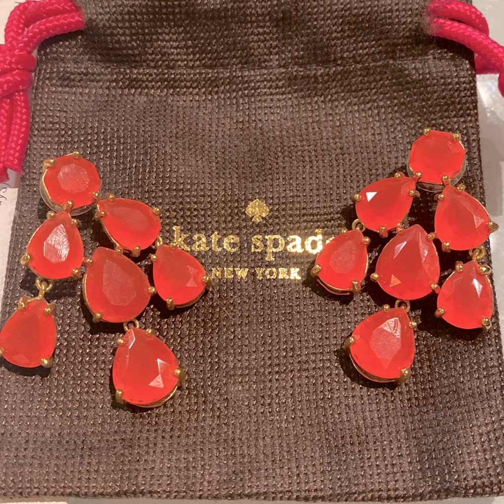 Kate Spade ♠️ Chandelier Earrings Gold